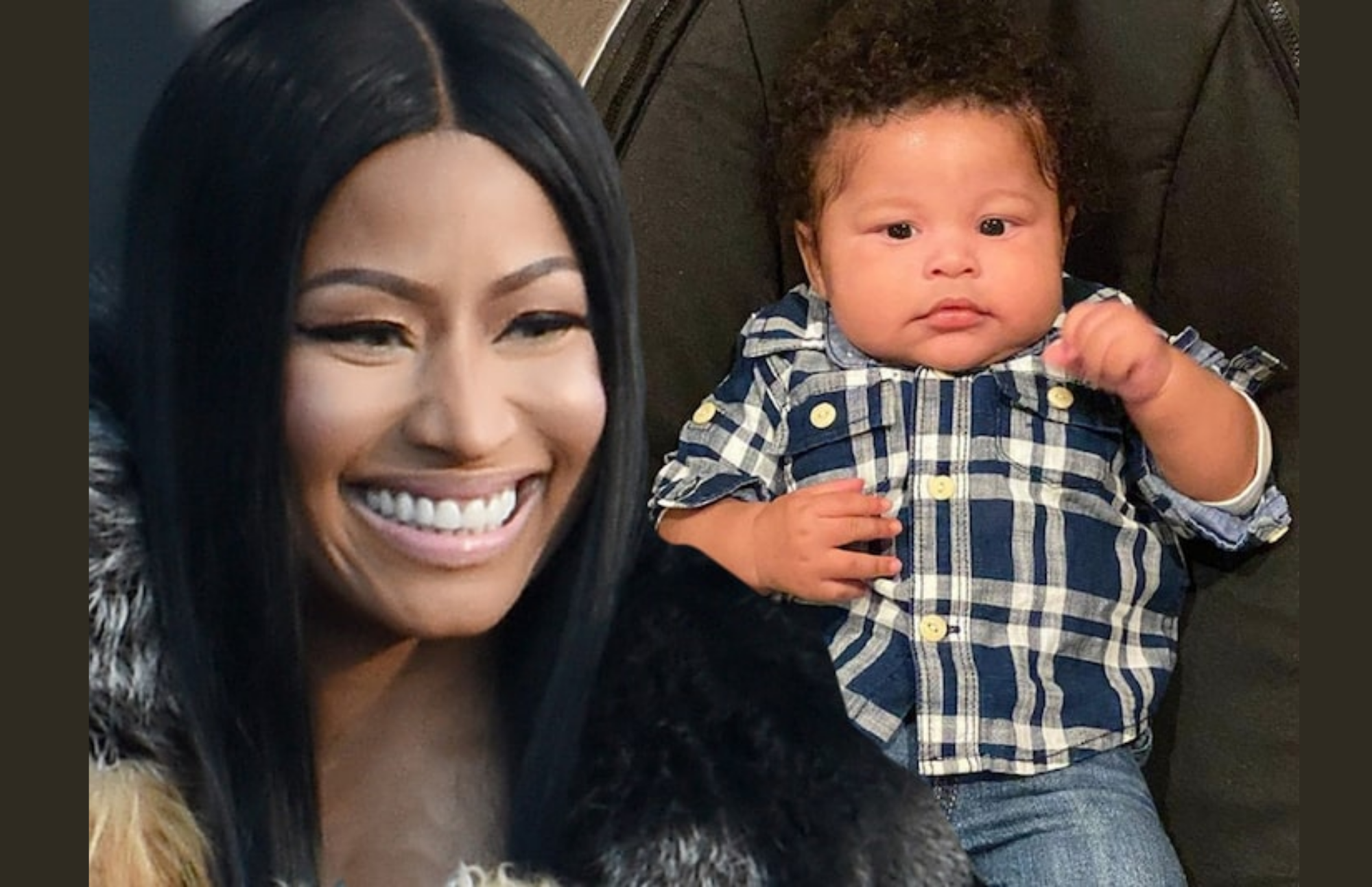 Nicki Minaj and her baby boy