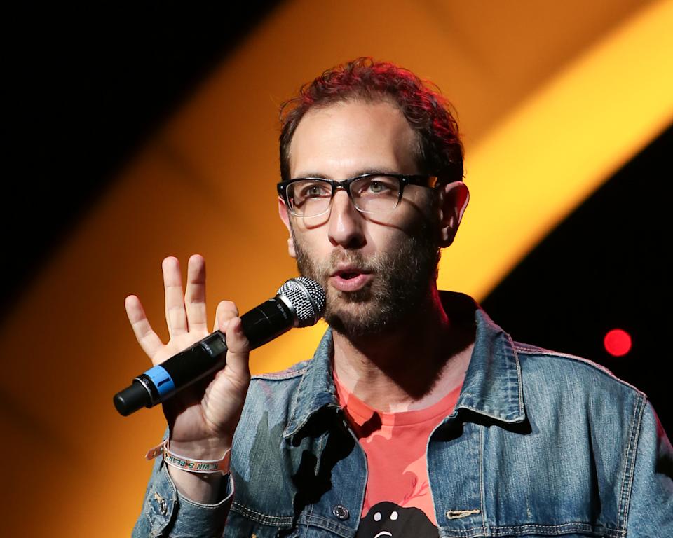 Ari Shaffir doing a stand comedy in one of his shows