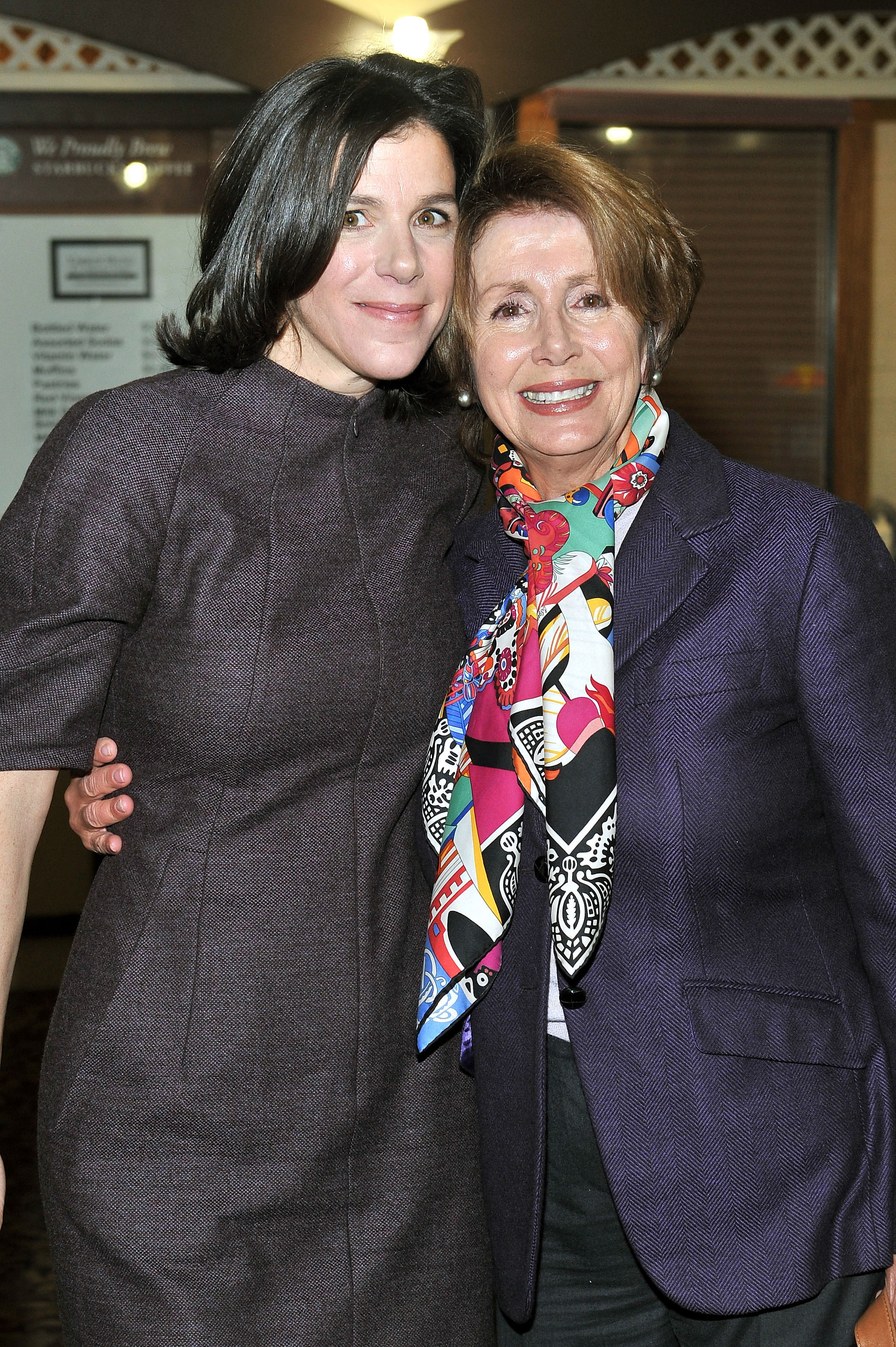 Jacqueline Pelosi with his mother, Nancy Pelosi