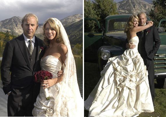Christine Baumgartner And Kevin Costner Wedding in the Rocky Mountains