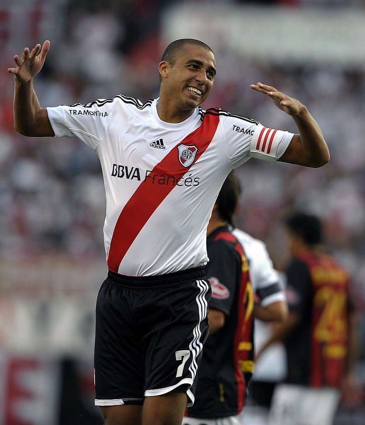 David Trezeguet Playing In His Return To River Plate