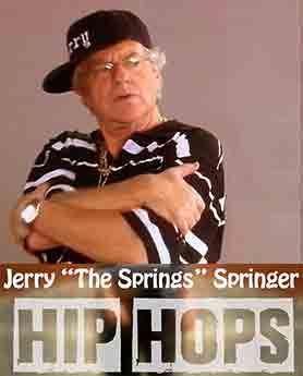 Jerry Springer With Hip Hop Costume During The Show
