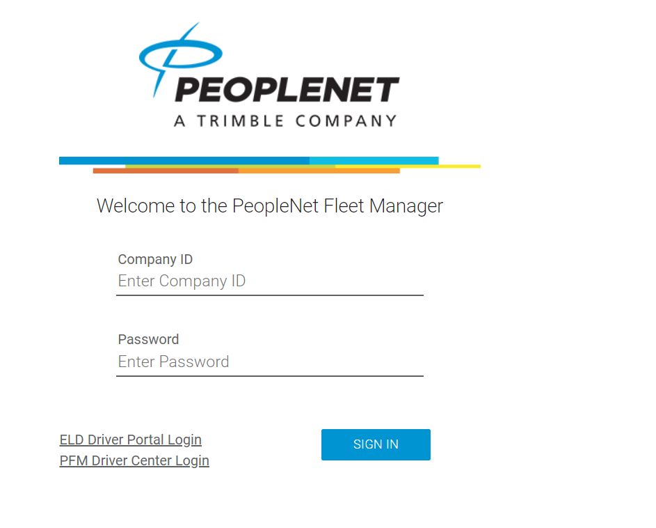 Pfmlogin.Com Driver Center-Welcome To The PeopleNet Fleet Manager