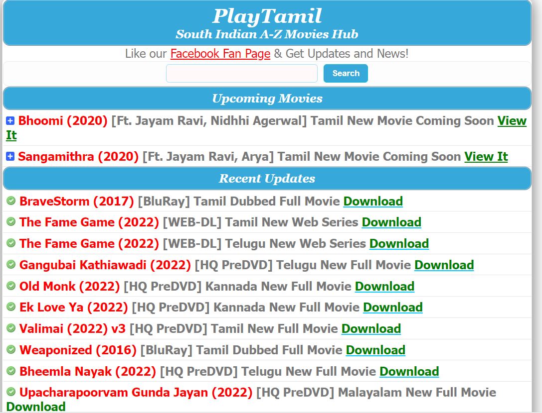 How To Download HD Movies From Tamilplay Telugu For Free