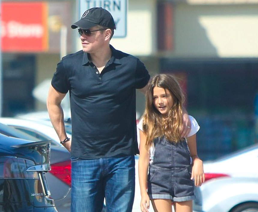 Gia Zavala Damon With Her Father