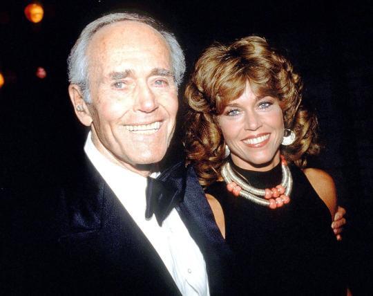 Henry Fonda With Jane Fonda