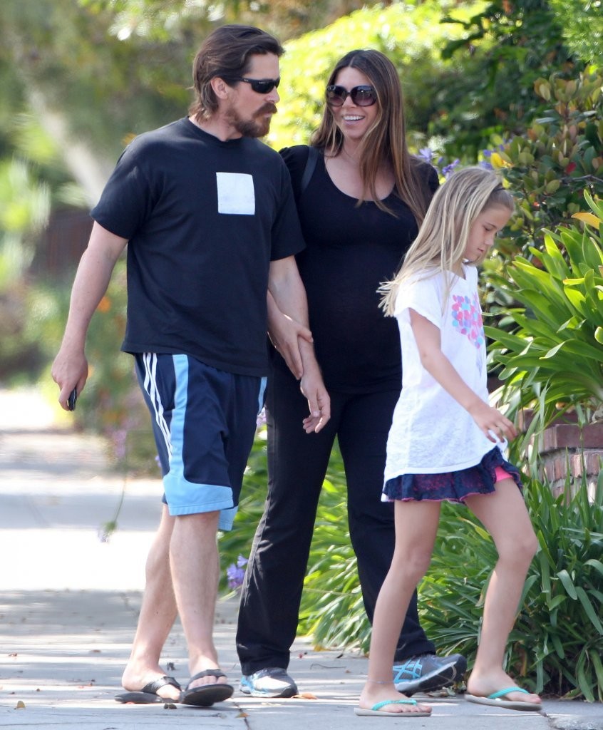 Emmeline Bale With Her Parents On A Walk