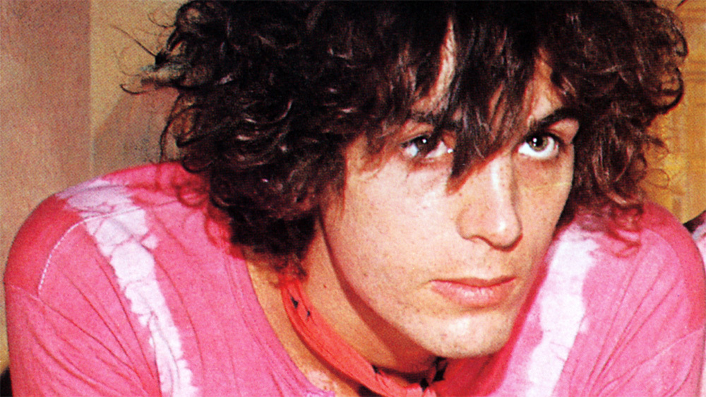 Syd Barrett Wearing A Pink T-shirt 