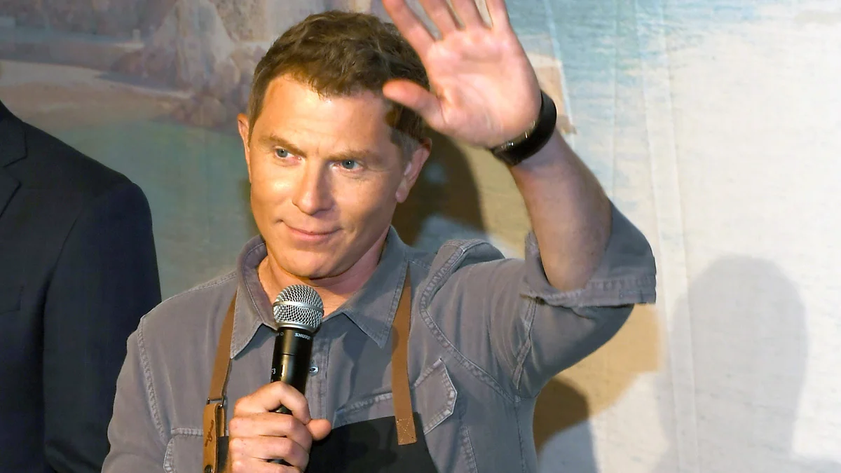 Bobby Flay At An Interview