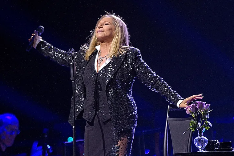 Barbra Streisand On Stage