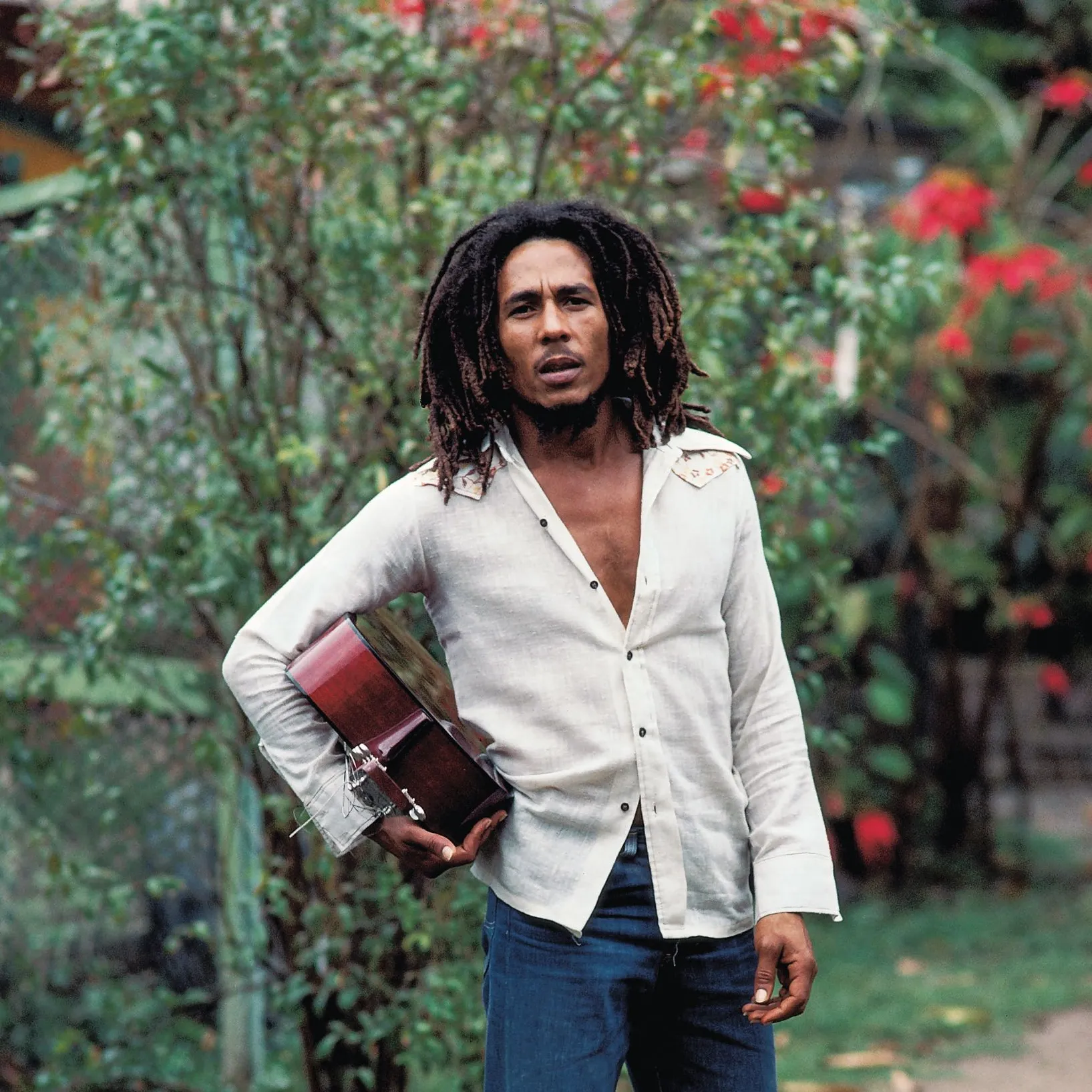 Bob Marley With His Guitar