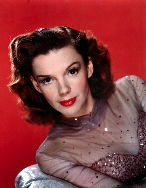 Judy Garland Wearing A Dress