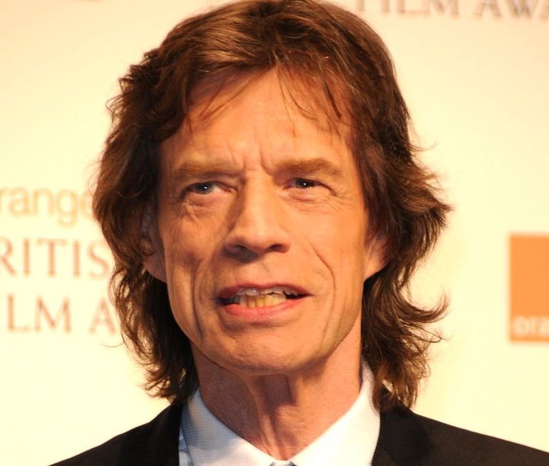 Mick Jagger Smiling