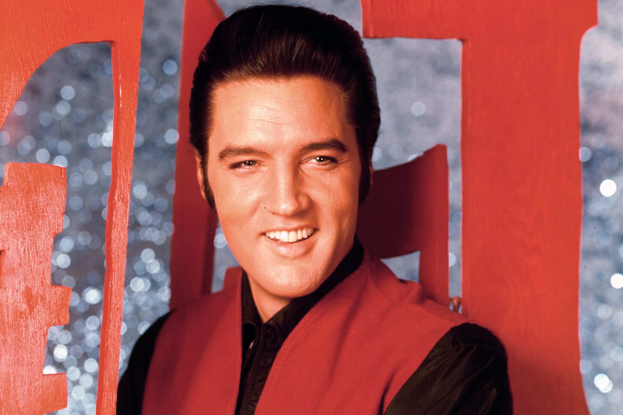 Elvis Presley Smiling