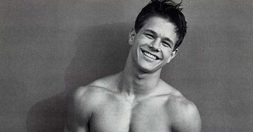 Gray Scale Of Mark Wahlberg Young Age