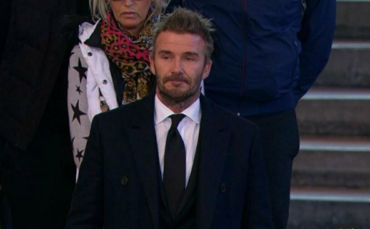 David Beckham Waited For 13 Hours To Pay Respect To The Late Queen