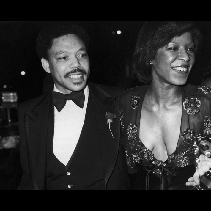 Natalie Cole with her husband Marvin Yancy