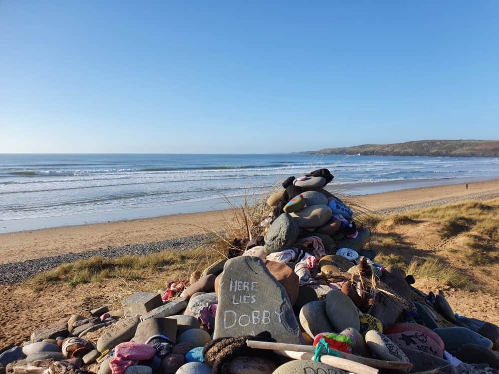 Dobby's Grave On Welsh Beach Can Stay At The Sensitive Beach For Now
