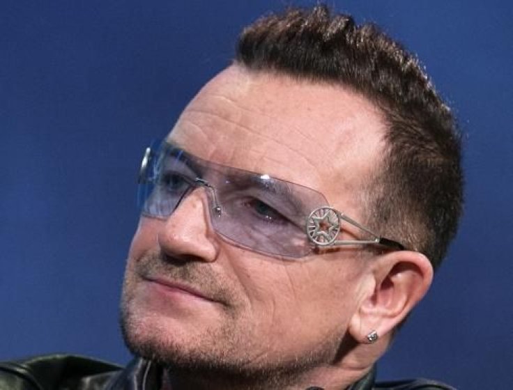 Bono smiling