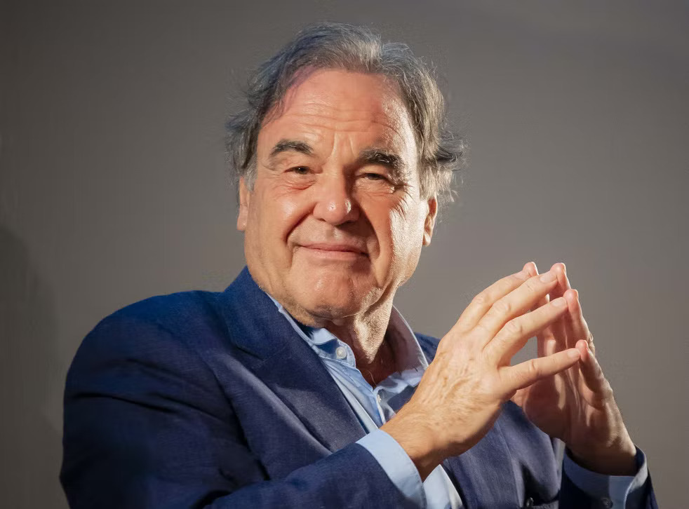 Oliver Stone at an interview