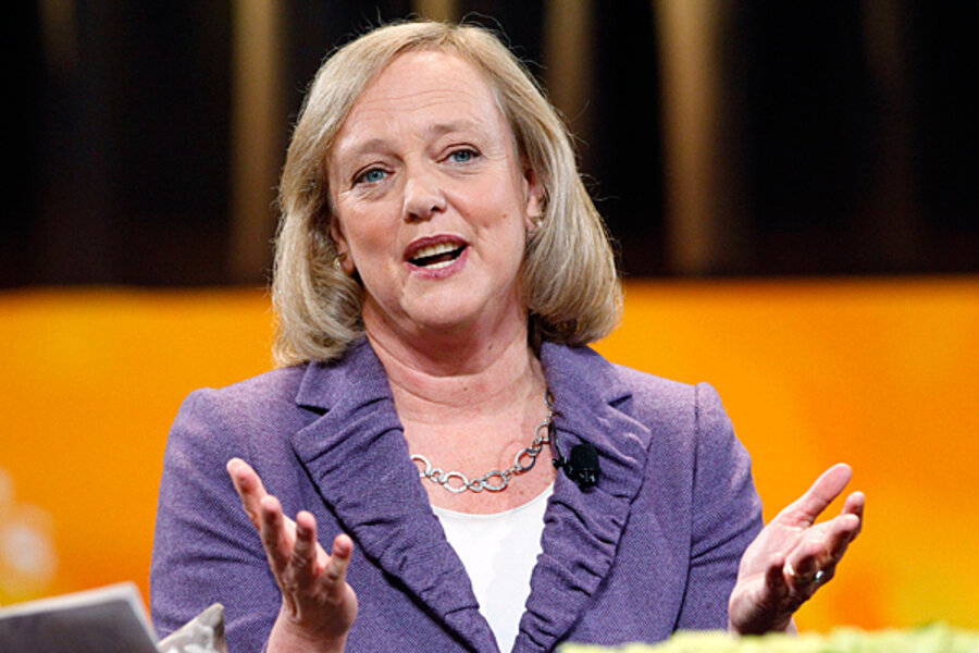 Meg Whitman at a conference