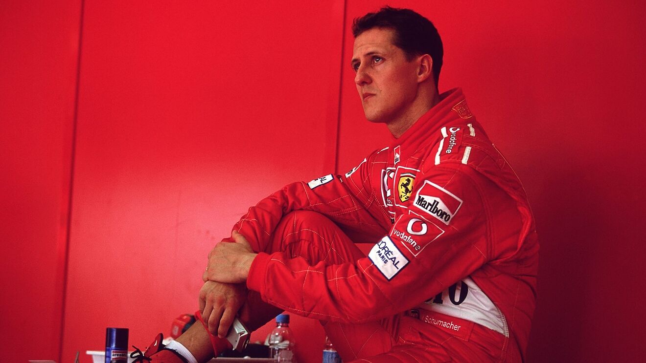 Michael Schumacher thinking