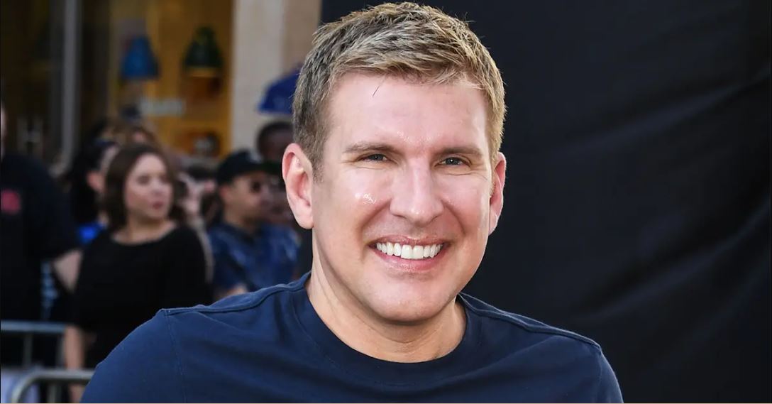 Randy Chrisley's brother Todd Chrisley with a big smile on his face