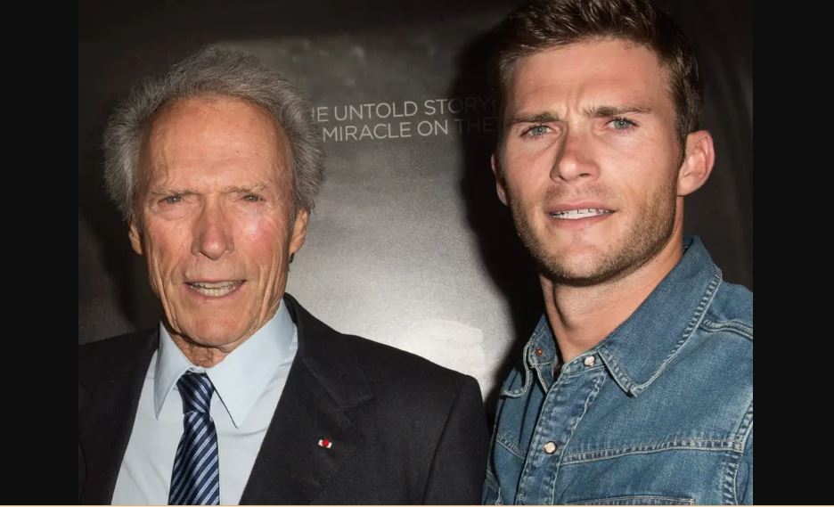Jacelyn Reeves' ex-boyfriend Clint Eastwood with their son Scott Eastwood