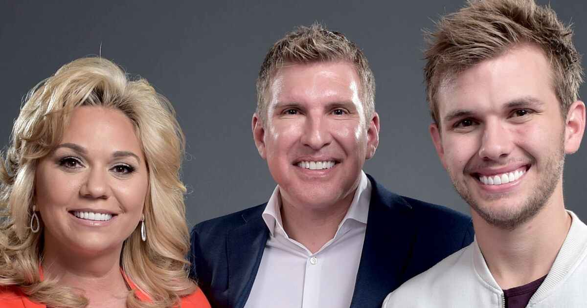 Chase Chrisley with his parents Todd and Julie Chrisley