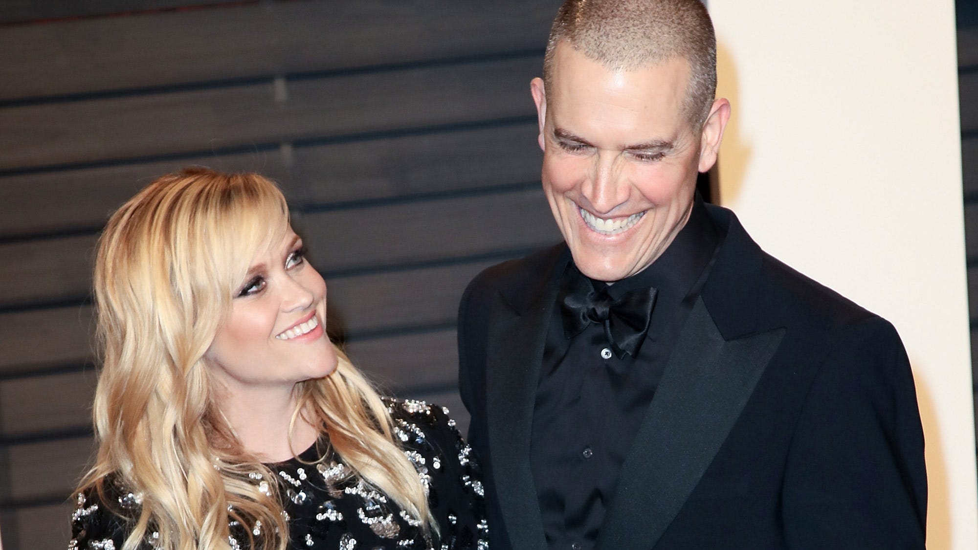 Jim Toth with his wife Reese Witherspoon at an event