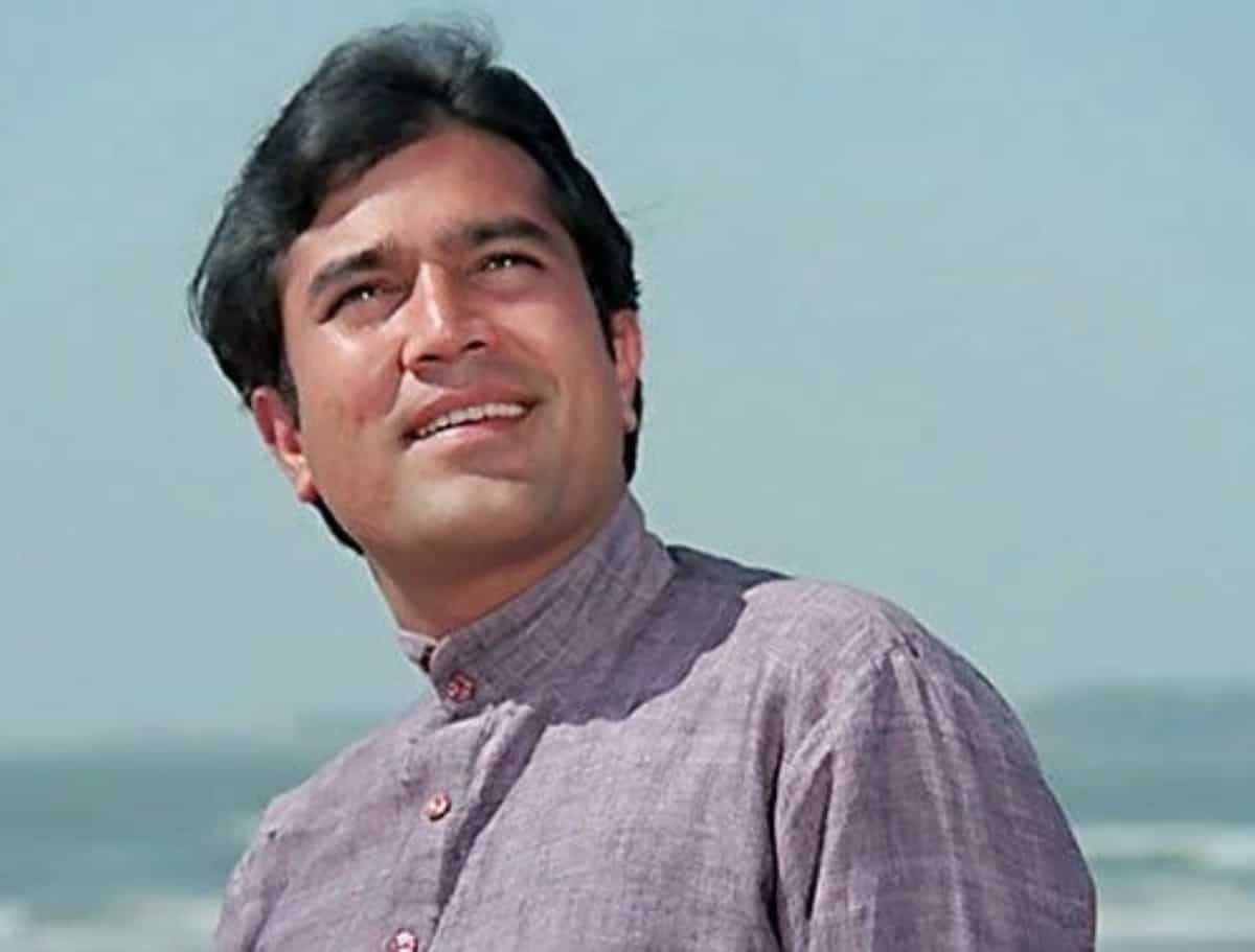 Rajesh Khanna wearing a gray polo