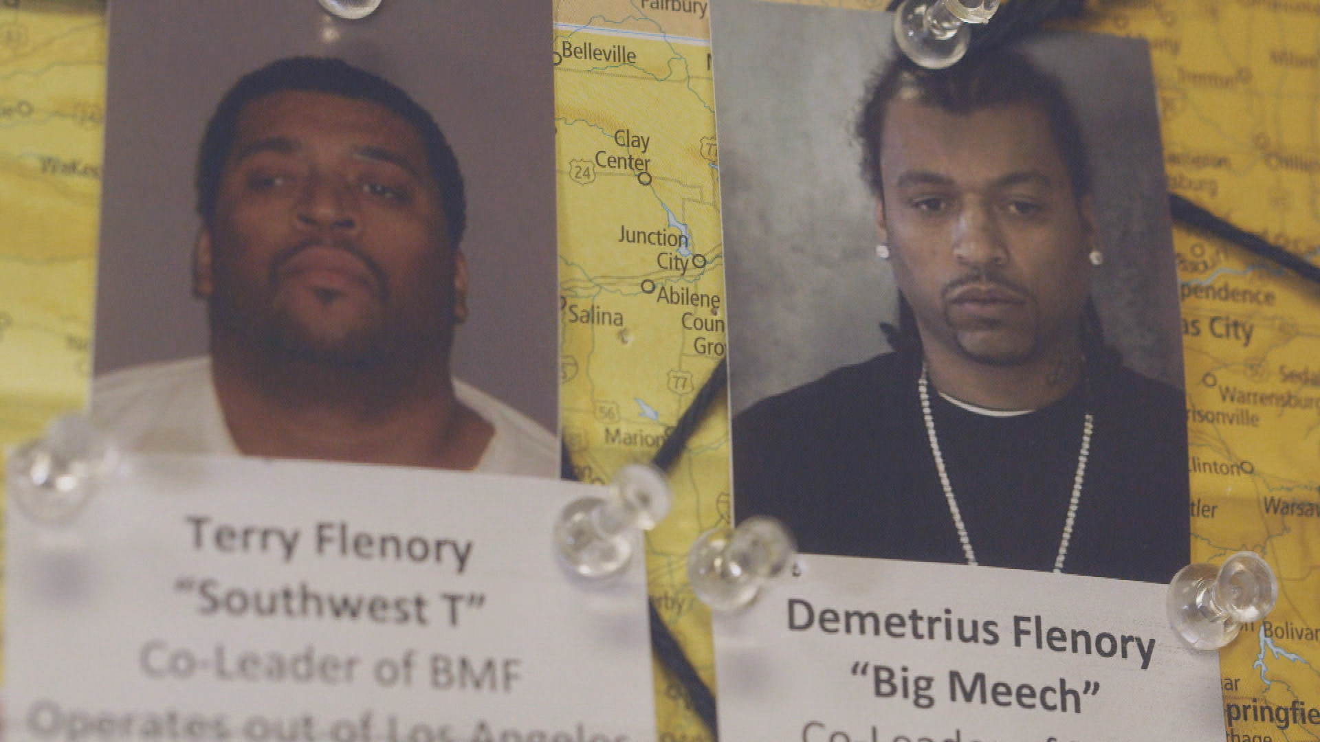 Mug shots of Terry Flenory and his brother Demetrius