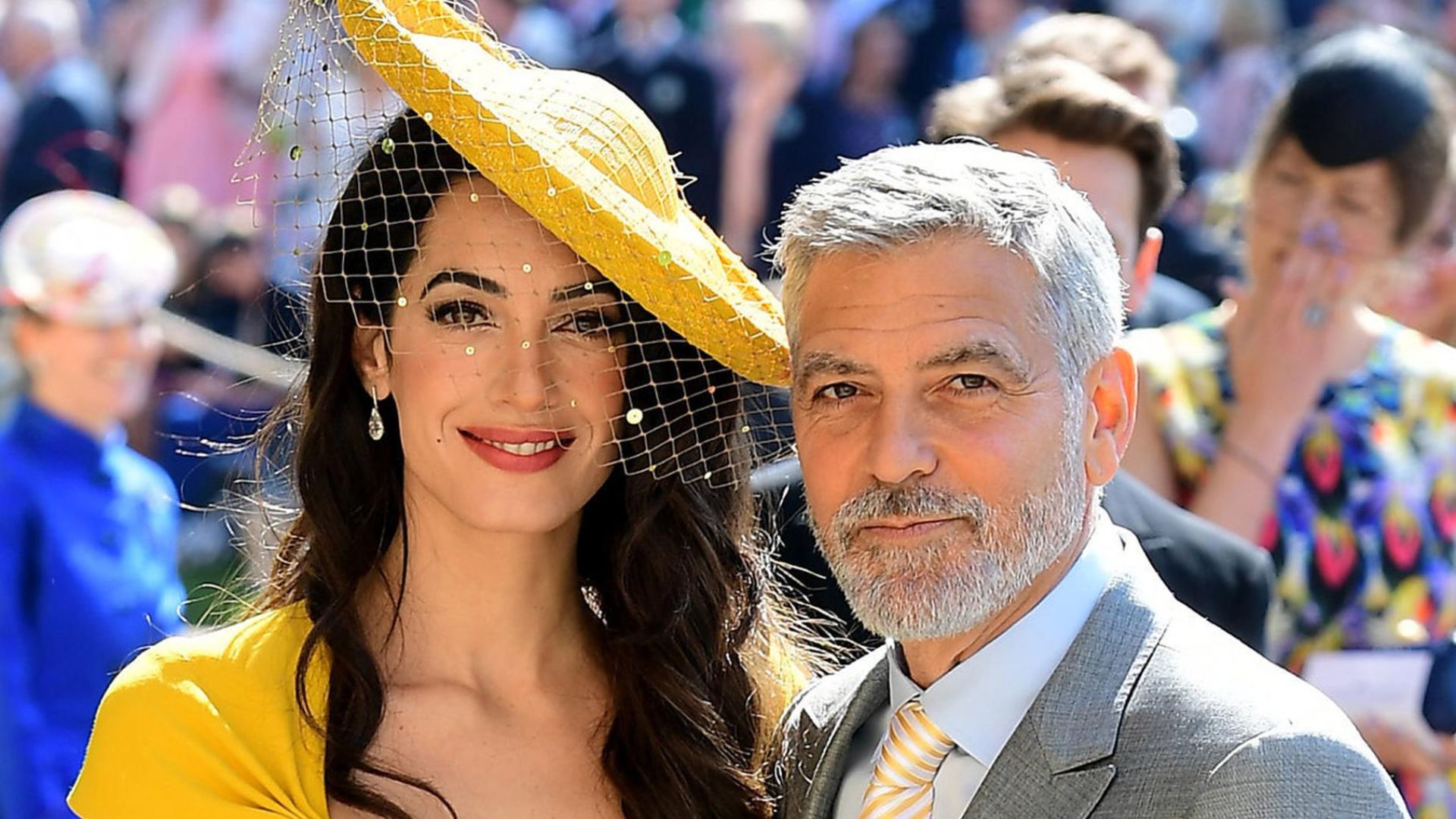  Amal Clooney With Husband