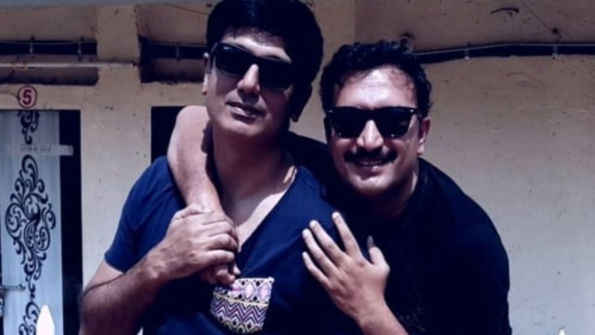 Chandresh Singh With Male Co-actor 