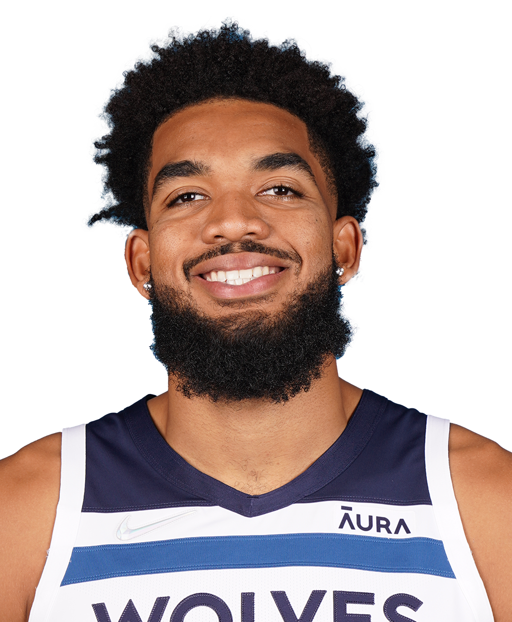 Karl Anthony Towns smiling