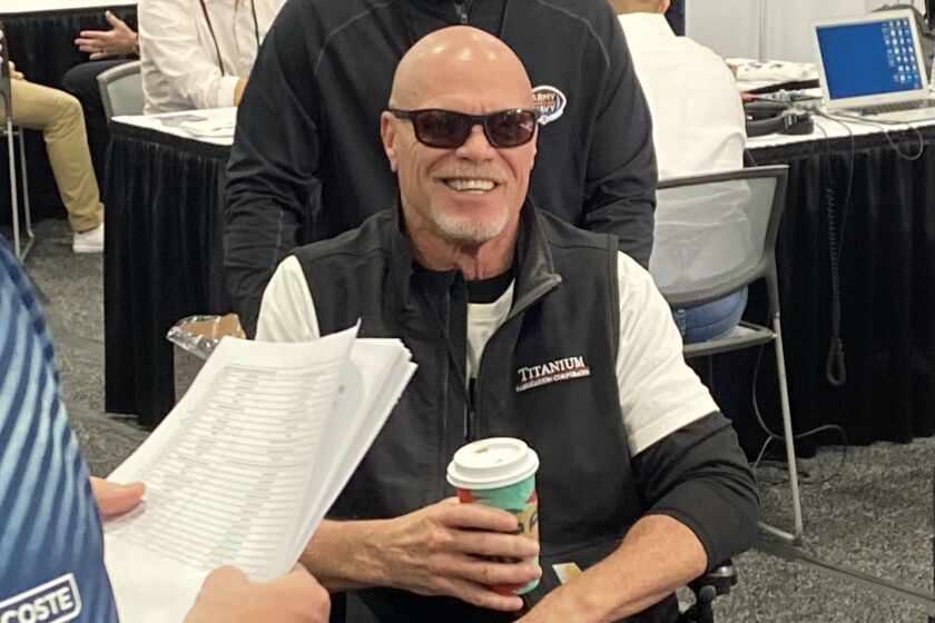 Jim McMahon in an event