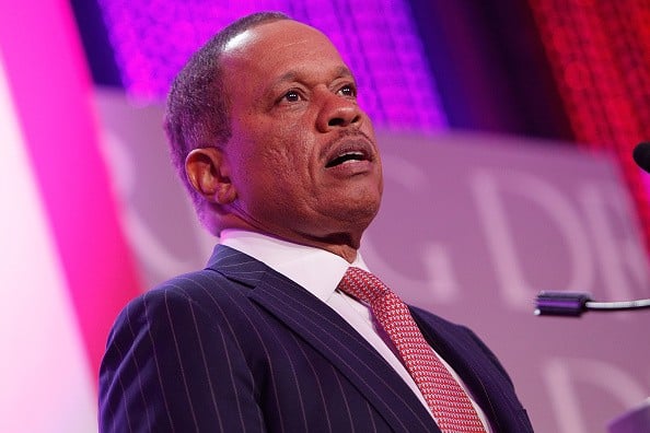 Juan Williams at a conference