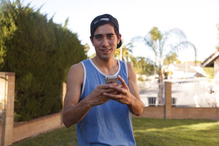 Zach King surfing the phone