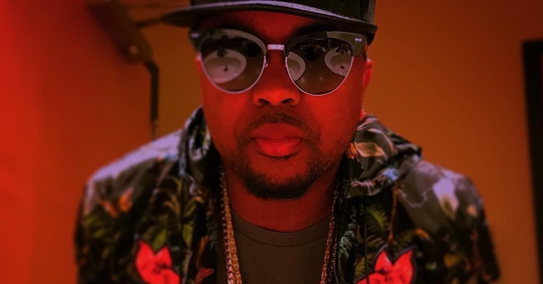 The-Dream wearing shades