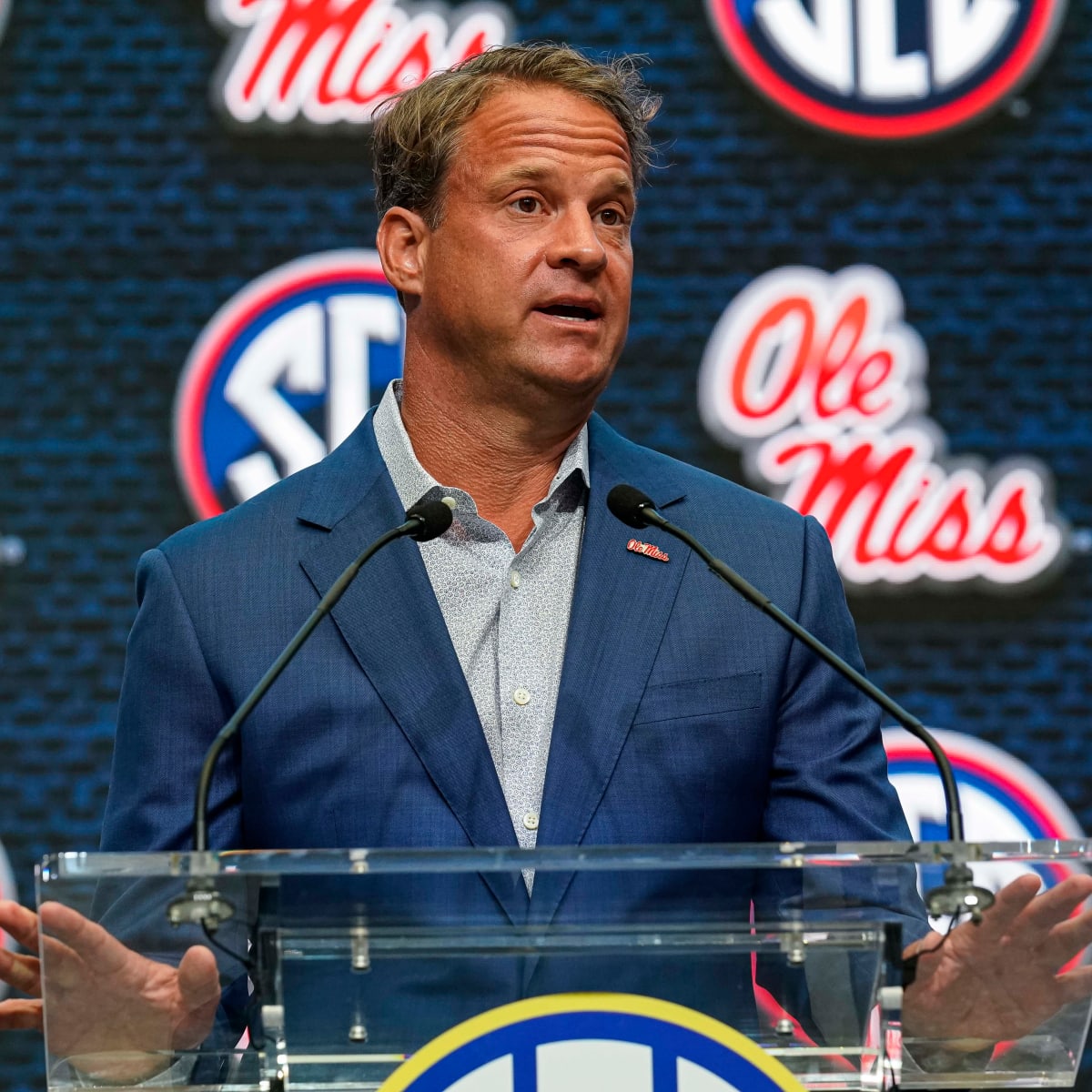 Career Of Lane Kiffin at a conference