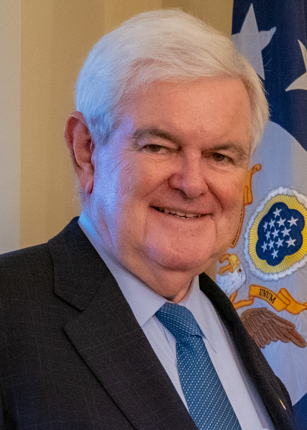 Newt Gingrich smiling