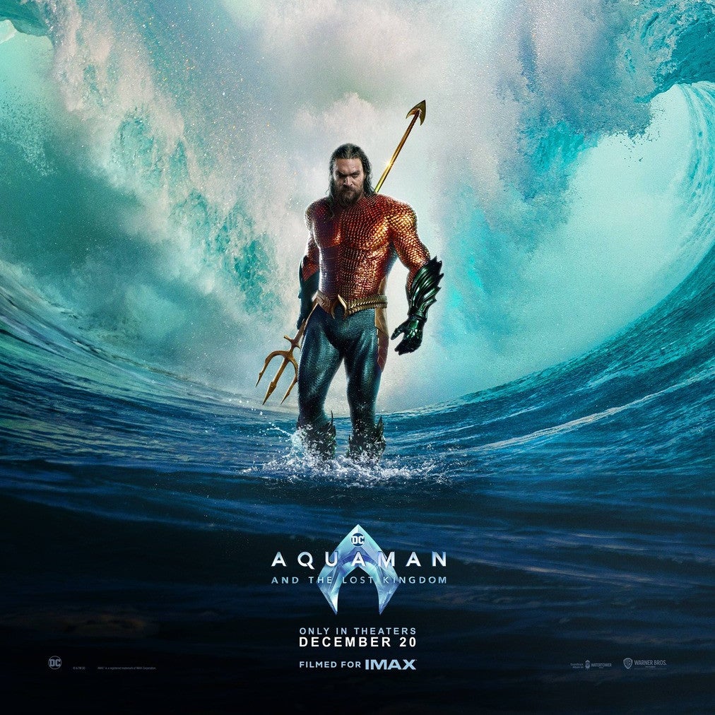 Aquaman and the Lost Kingdom movie poster
